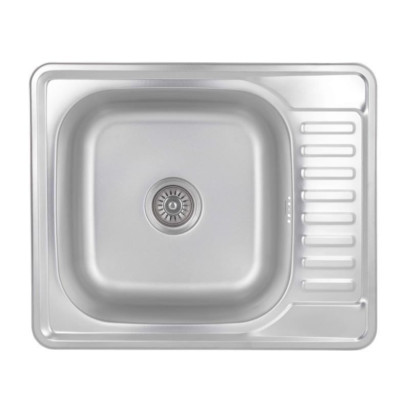 Кухонна мийка Brinex 5848 0,8 мм Micro Decor (BRIN5848MDEC08)